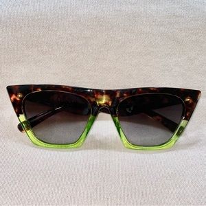 Two tone sunglasses